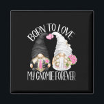 Groom And Bride Gnomes For Wedding Couple Bachelor Magnet<br><div class="desc">Groom And Bride Gnomes For Wedding Couple Bachelorette Party</div>