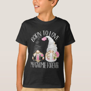 Groom And Bride Gnomes For Wedding Couple Bachelor T-Shirt