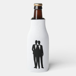Groom and Groom Wedding Bottle Cooler