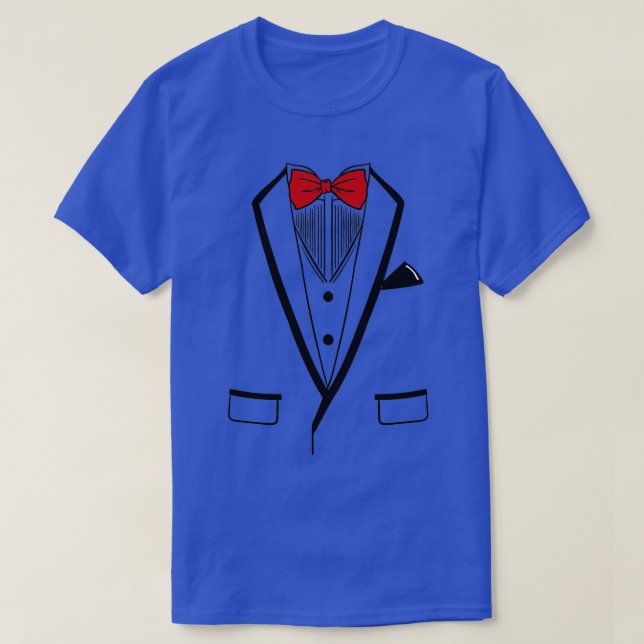 Groom Bachelor Party Tuxedo Dress Suit T-Shirt (Design Front)