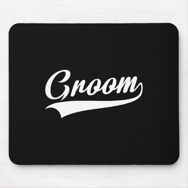 Groom - Bachelor Party - Wedding 1  Mouse Mat (Front)