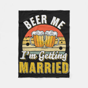 Groom Bachelor Supplies Party Wedding Fleece Blanket