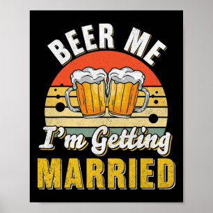 Groom Bachelor Supplies Party Wedding  Poster