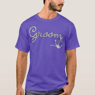 Groom Beach Wedding Anchor T-Shirt