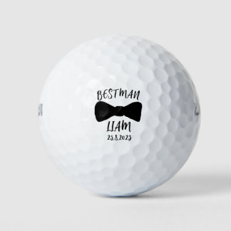 Groom Best Man Wedding Party Gift Golf Balls