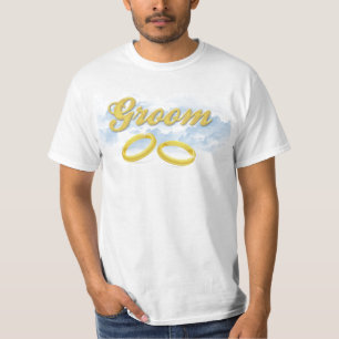 Groom, Blue Sky and Clouds T-Shirt