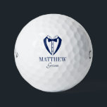 Groom Blue Tuxedo With Bow Tie Golf Balls<br><div class="desc">These golf balls are a great favor for the groom in your wedding party. They feature a fabulous tuxedo and bow tie in blue. With a first name in a traditional CAP font and the word groom in a coordinating script font also in blue they're perfect for the groom. They'd...</div>
