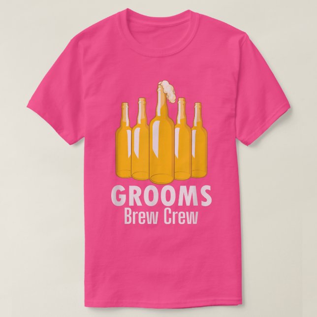 Groom Brew Crew  T-Shirt (Design Front)