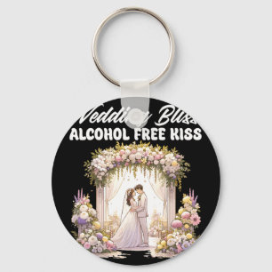 Groom bride bachelor bachelorette party groomsmen key ring