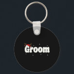 Groom Bride Santa Couples Christmas Outfits Xmas P Key Ring<br><div class="desc">Groom Bride Santa Couples Christmas Outfits Xmas Pyjamas</div>