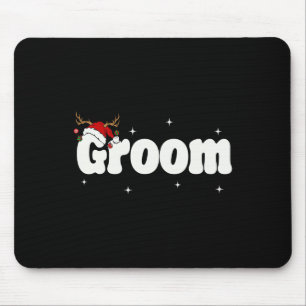 Groom Bride Santa Couples Christmas Outfits Xmas P Mouse Mat