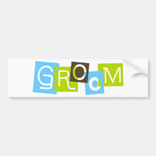 Groom Bumper Sticker