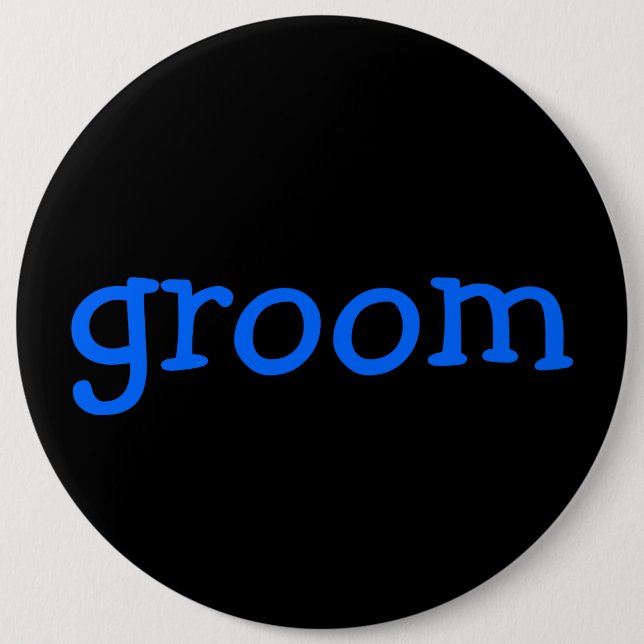 groom button (Front)