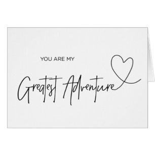Groom Card You Are My Greatest Adventure Card