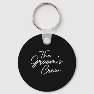 Groom Crew Bachelor Party Groomsmen Stag Group Out Key Ring