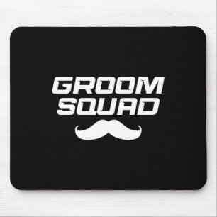 Groom Crew Design - Groom Squad Mouse Mat