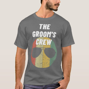 Groom Crew Squad Wedding Best Man Bachelor Party G T-Shirt