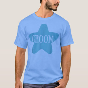 Groom Cute Engagement Wedding Party Matching881 T-Shirt