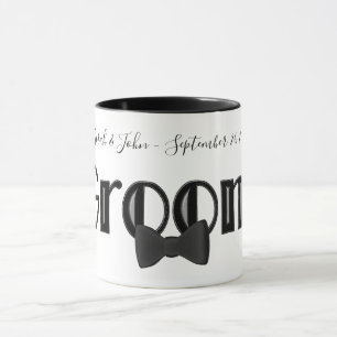 Groom Cute Personalised Wedding   Mug
