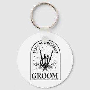 Groom Death Of A Bachelor Skeleton Gothic Hallowee Key Ring