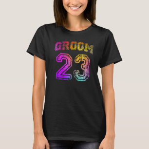 Groom Engagement Party Groom Matching 2023 Honeymo T-Shirt