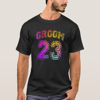 Groom Engagement Party Groom Matching 2023 Honeymo T-Shirt