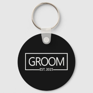 Groom Est. 2025 Key Ring