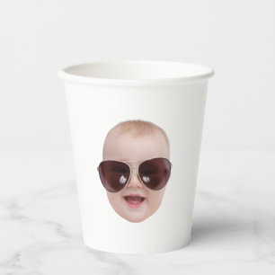 Groom Face Bachelorette Party Decorations Face  Paper Cups