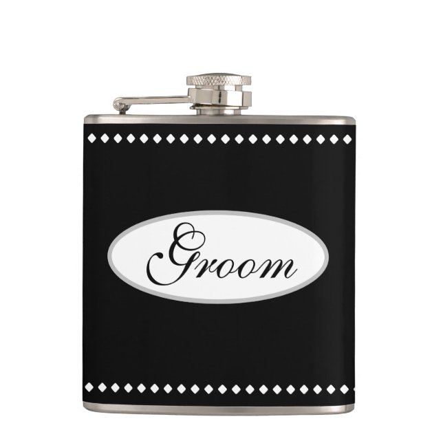 Groom Flask (Front)
