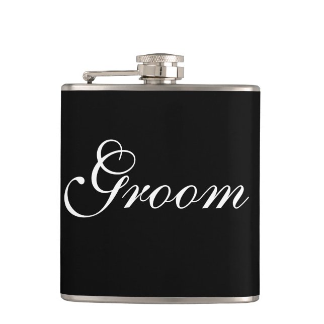 Groom Flask (Front)