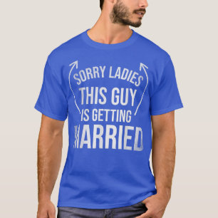 Groom Funny Bachelor Supplies Clothes Party Weddin T-Shirt