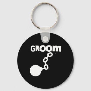Groom Funny Wedding Stag Party Bachelor Key Ring