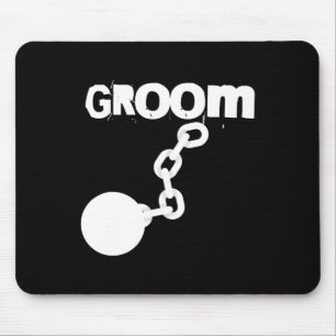 Groom Funny Wedding Stag Party Bachelor Mouse Mat