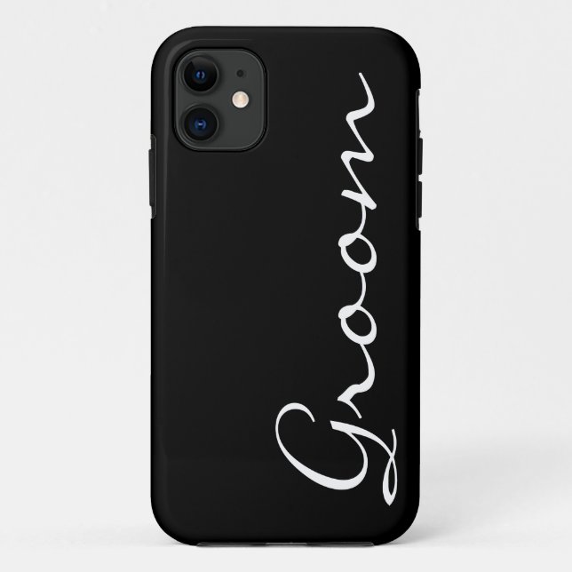 Groom iPhone 5 Case (Back)