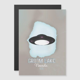 Groom Lake Nevada Travel poster