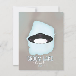 Groom Lake Nevada Travel poster