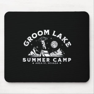 Groom Lake Summer Camp - Funny Area 51 Alien Ufo G Mouse Mat