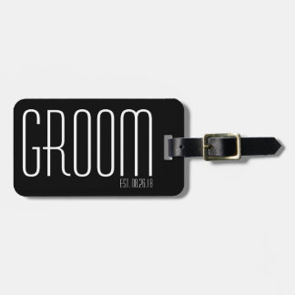 Groom Luggage Tag