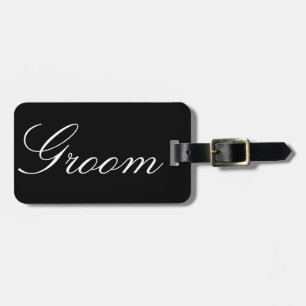 Groom Luggage Tag