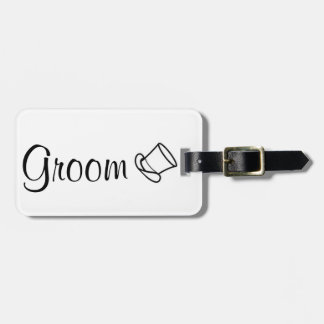 Groom Luggage Tag