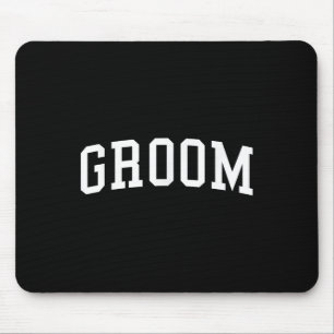 Groom, Matching Bride, Wedding Bachelor Party Groo Mouse Mat