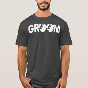 Groom Matching Wedding Party Best Man Funny Groom T-Shirt
