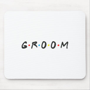 Groom Men Bachelor Party Wedding Day Groom To Be  Mouse Mat