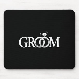 Groom Men Wedding Day Bachelor Party  Mouse Mat