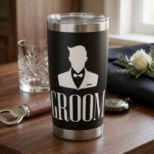 Groom Mode Activated Thermal Tumbler – Wedding Day
