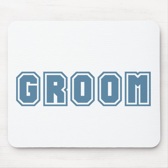 Groom Mouse Mat (Front)