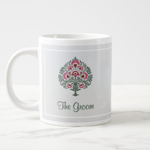Groom Mug – Jumbo Floral Mug - Versatile Gift