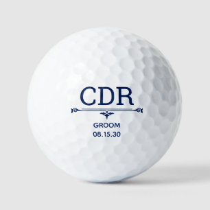 Groom Personalised Golf Balls