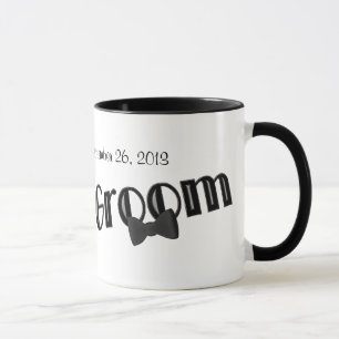 Groom Personalised Wedding Mug