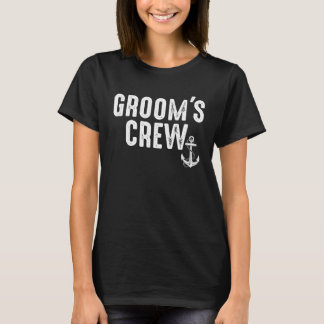 Groom s Crew Bachelor Party Groomsman Trip Vacatio T-Shirt